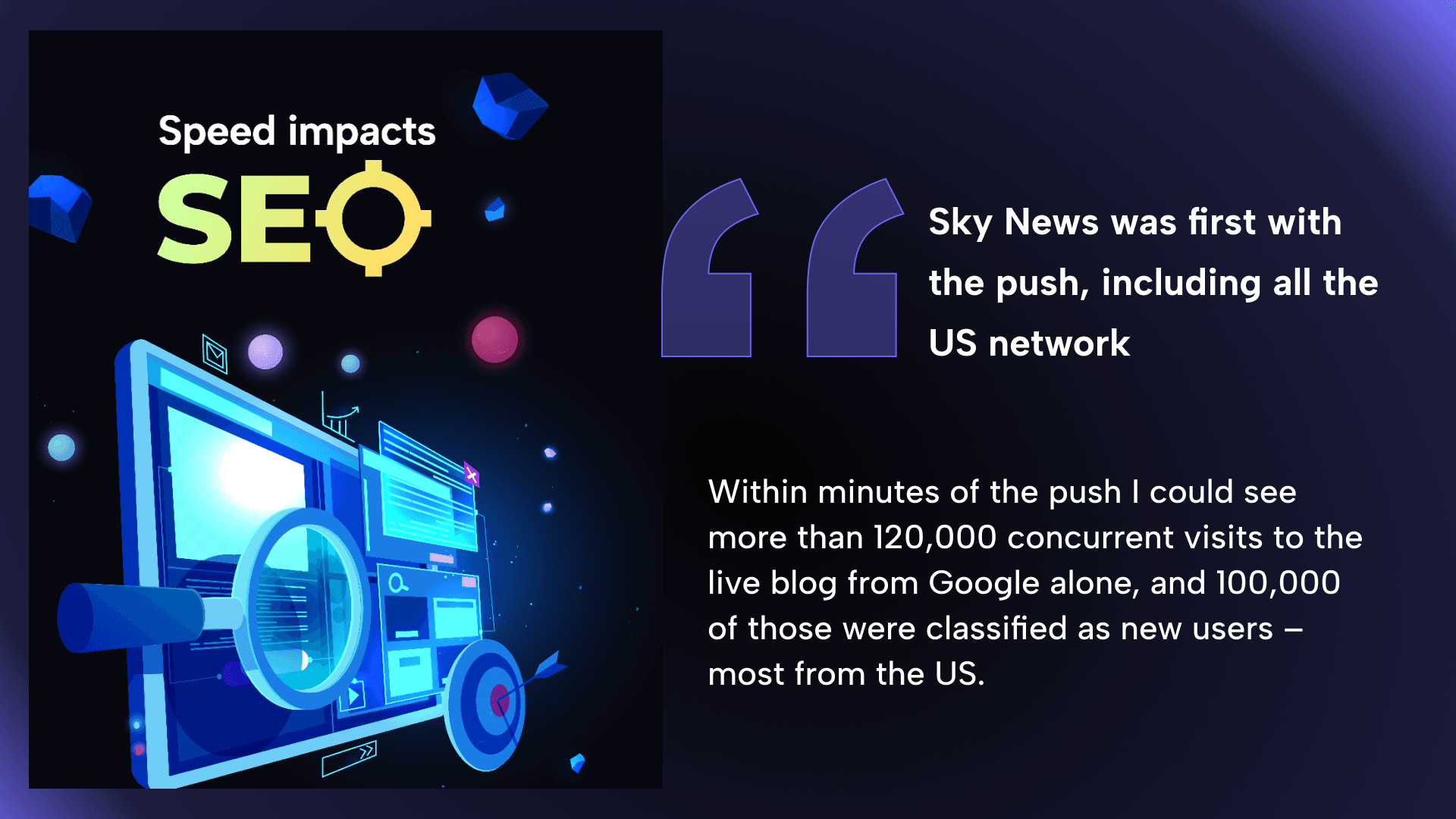 A Very Real "Need for Speed" And How Sky News Beat The Market